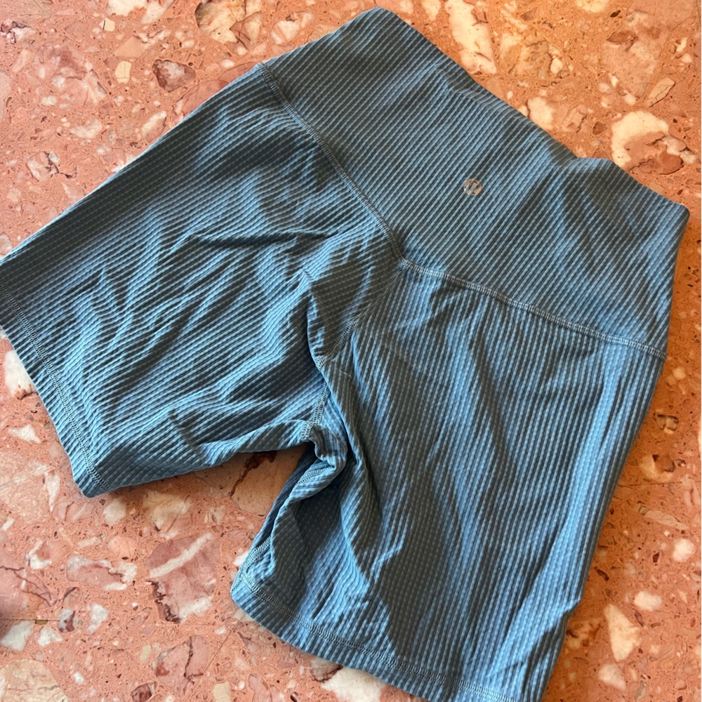 lululemon Align Bike Short Waffle Texture